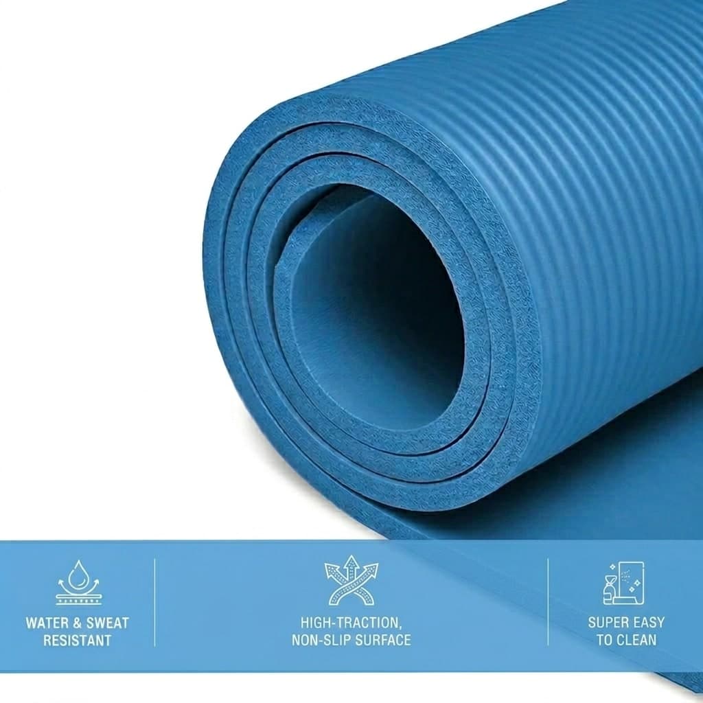High Quality Imported Yoga Mat – Anti-Slip PVC Exercise Mat
